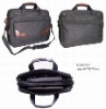 Quality PU and 1680D laptop bag,inner compartment computer bag