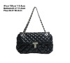 Quilted shoulder bag