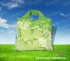 RH-nw48 silk printing eco-friendly green non woven shopping bag with handle