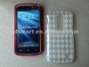RHOMBIC TPU gel soft rubber skin case for LG OPTIMUS 4G LTE NITRO HD P930 AT&T