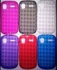 RHOMBIC TPU soft rubber skin gel back case for SAMSUNG FOCUS i917 AT&T phone protective cover