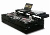 RK CASES FOR Two Turntables In Battle Position and a 10" Width Mixer