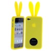 Rabbit Rubber Silicone Case Cover for iPhone 4