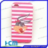Rabbit pattern cover case for iphone 4g