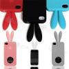 Rabbit rubber case for iphone 4