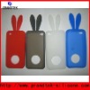 Rabit Skin Case With Furry Tail for Apple iPhone 4s