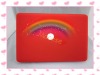 Rainbow printed macbook hard case