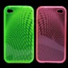 Raindrop Pattern Gel Case for iPhone 4
