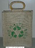 Re-useable jute bag