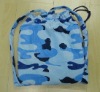 Reactive printing towel backpack;beach towel bag