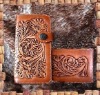 Real Leather key purse