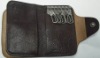 Real Leather key purse