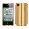 Real Natural Bamboo Case for iPhone 4