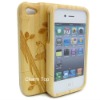 Real Natural Wood Case for iPhone 4