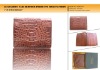 Real crocodile leather Ladies luxury wallet Camel