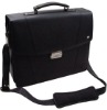 Real leather Black leather shoulder bag