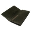 Real leather Travel Wallet with Cheque book holder