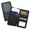 Real leather Travel Wallet with passport and credit card holder