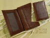 Real leather wallet