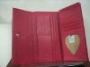 Real leather wallet for women