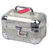 Reasonable price high quality cosmetic case, makeup case, silver case