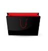 Recyclable Promotional 250g black paper bag