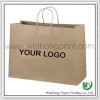 Recyclable brown paper bags