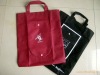 Recyclable non-woven promotional bag green