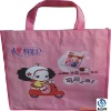 Recycle promotion non woven t shirt bag