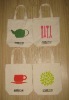 Recycled canvas bags