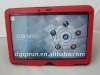 Red 10.1" Leather Case For 10.1" Tablet PC