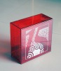 Red Acrylic Display Box