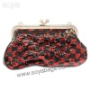 Red&Black sequin evening bags WI-0924