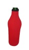 Red Bottle Cooler with back zipper