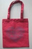 Red Cotton fashion bag