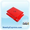 Red Crystal hard case for Macbook white 13