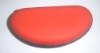 Red EVA eyewear case with zipper