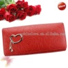 Red Fashion Colorful Heart Long Lady Clutch Wallet/Purse