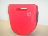 Red Felt DIYshopping bag