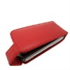 Red Flip Leather Case Cover Pouch For Nokia Nuron 5230 5800