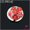 Red Flower Folding Purse Hook CD-PH140