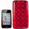 Red For iPod Touch 4 TPU Skin