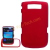 Red Frosted Two Parts Plastic Cover Hard Case Skin For BlackBerry Torch 9800