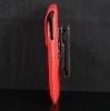 Red Genuine leather Belt Clip Case Pouch For Blackberry Curve 8520 9300