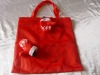 Red Glove Folding Shopping Bag