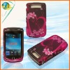 Red Heart rubberized design case for Blackberry Torch 9800 Torch2 9810