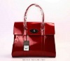 Red Iconic Bayswater in Patent Leather Tote Bag Handbag