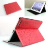 Red Lucky Bear Folio Stand Leather Case