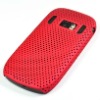 Red Mesh Skin Hard Back Case Cover For Nokia C7