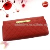 Red New Quality Women Long Clutch Wallet/Purse With Button